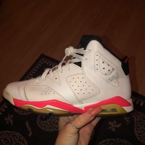 Jordan 6 Retro Infared White